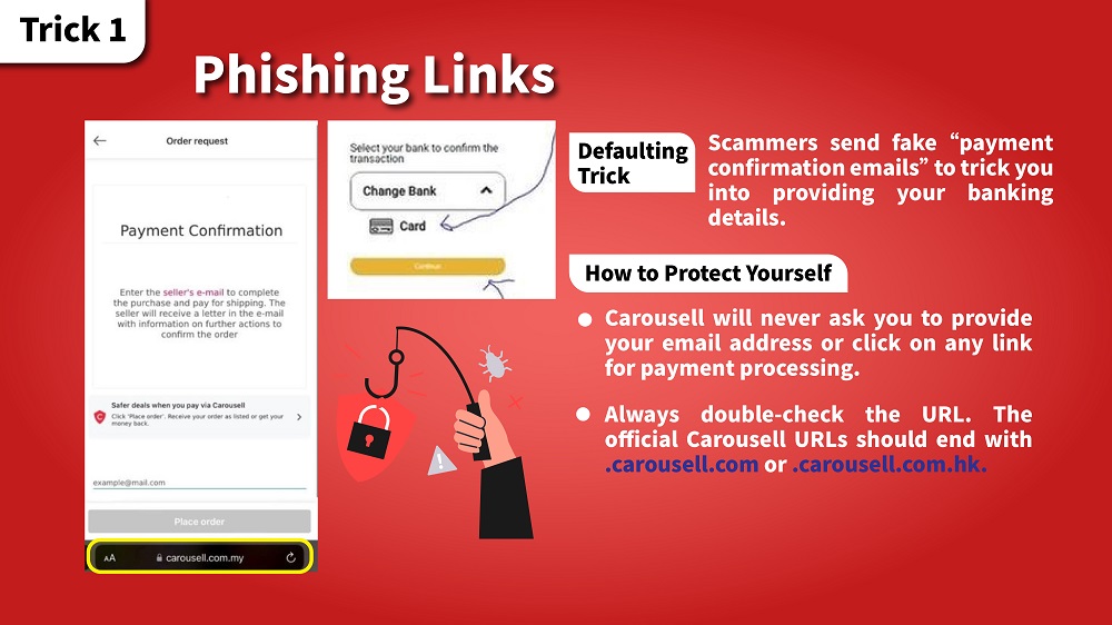 Three Common Traps on Carousell in 2026 ｜ Guide to Avoiding Phishing Links, Bounced-cheque Parties and Fake Platform Protection